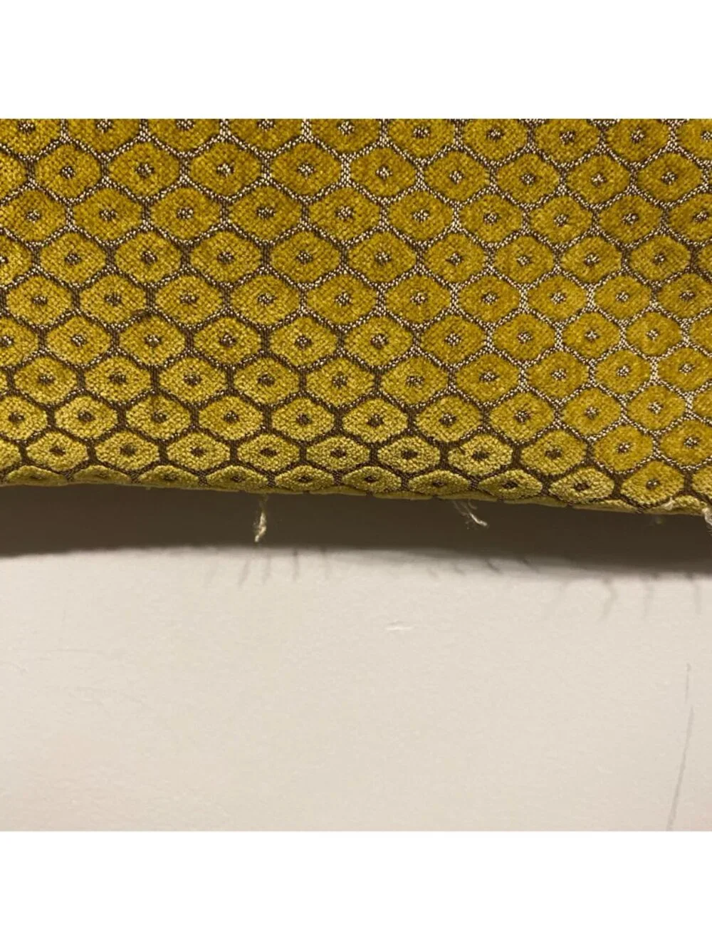 West Elm Gold Velvet Square Accent Pillow‎ Case
